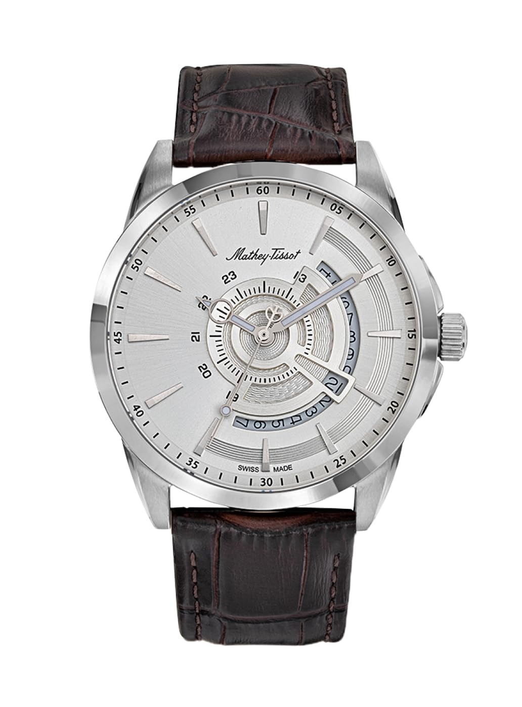 Mathey-Tissot Mondo Quartz Silver Dial Men's Watch H711AS