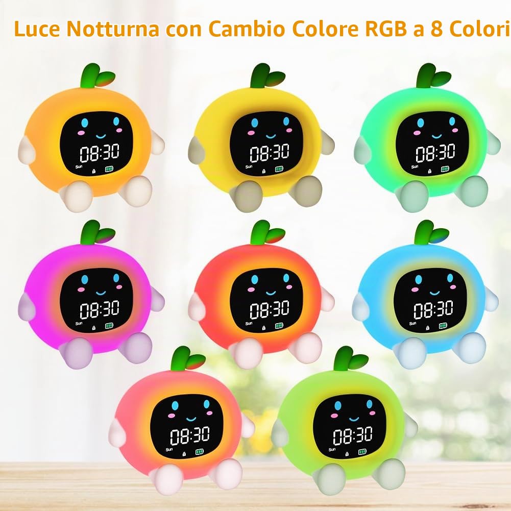 HOTUT Sveglia Luminosa per Bambini — immagine 3 di 13