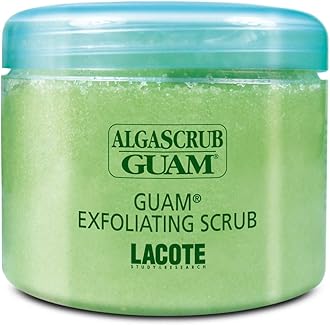 Guam ALGASCRUB, Anti Cellulite Scrub, Exfoliating Body Scrub for Cellulite with Essential Oils, Sea Salt and Seaweed, LARGE SIZE 1.5LB | By Guam Beauty