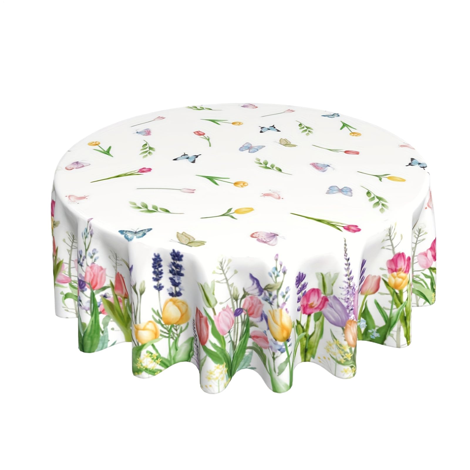 Nappe en tissu circulaire moderne pour fournitures de table d'hôtel