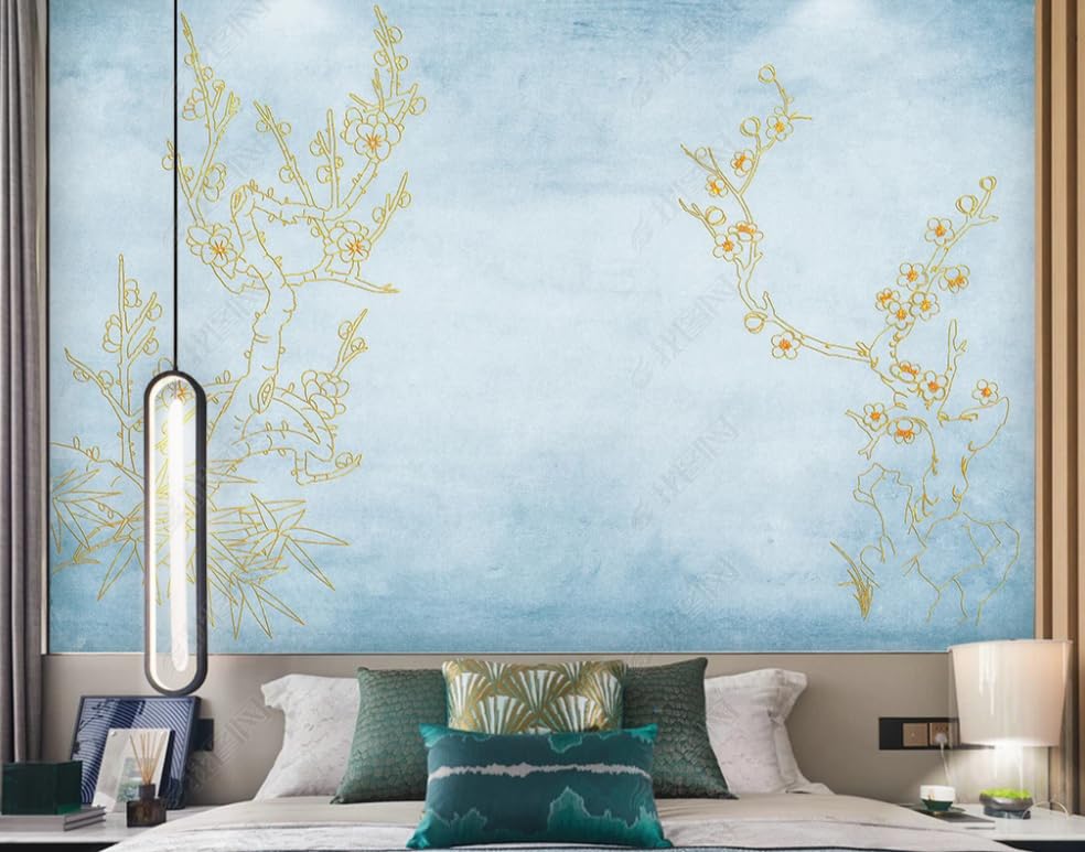 Papier peint intissé relief pour masquer imperfections mur salon - 2