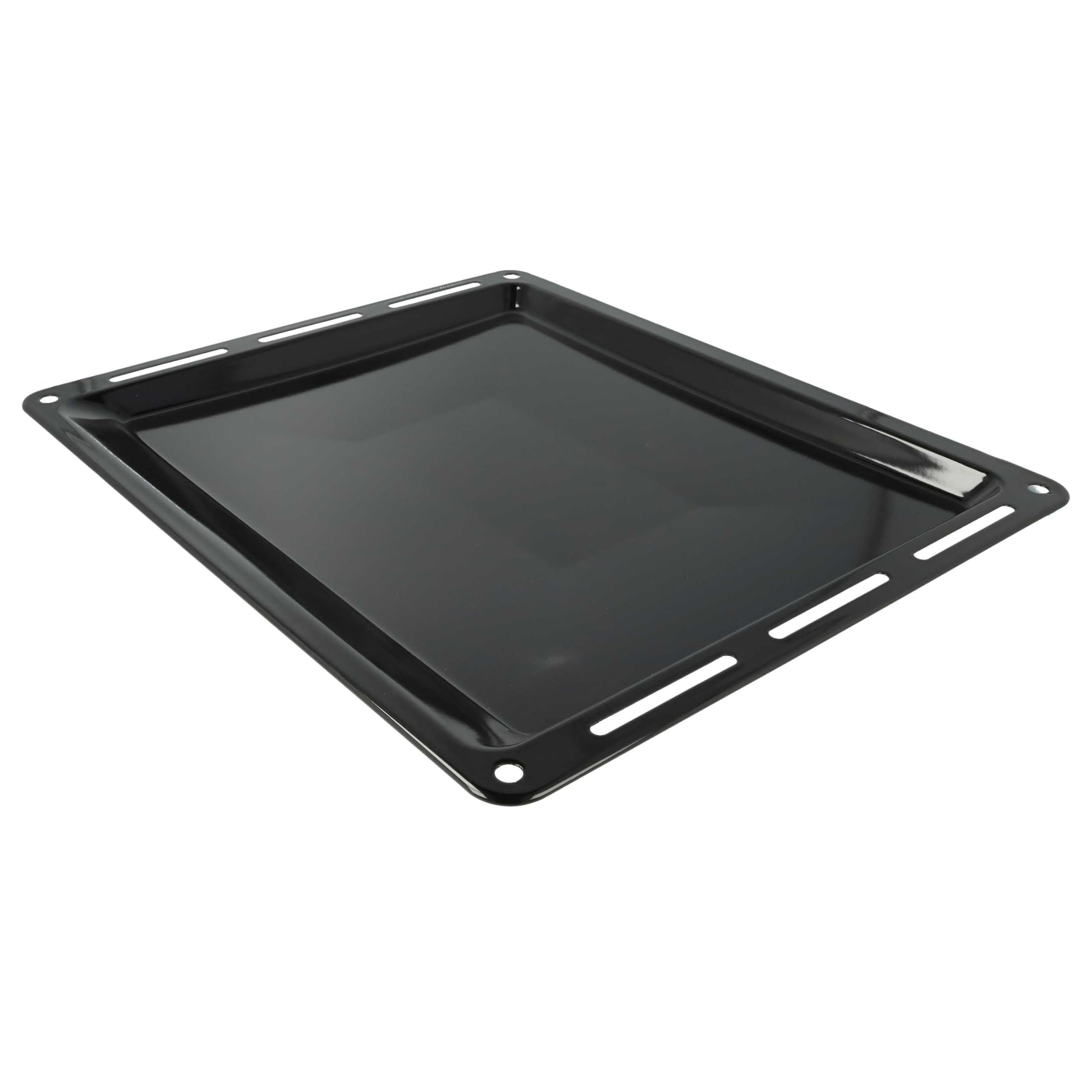 vhbw 2x Backblech Ersatz für Miele HBB 71 für Backofen | 44,5 x 37,7 x 2,5 cm