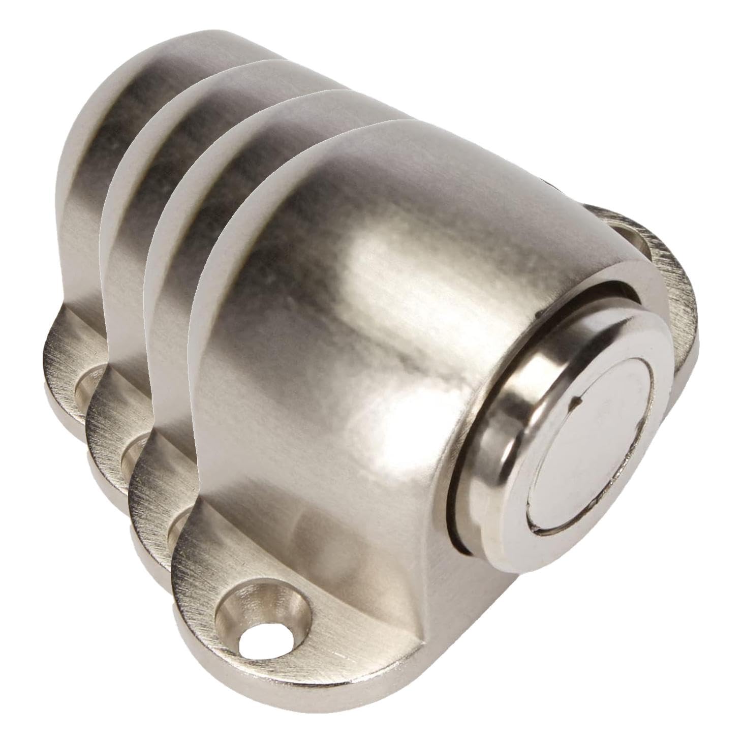 Butée de porte aimant acier inoxydable compact lot de 4 ultra résistant