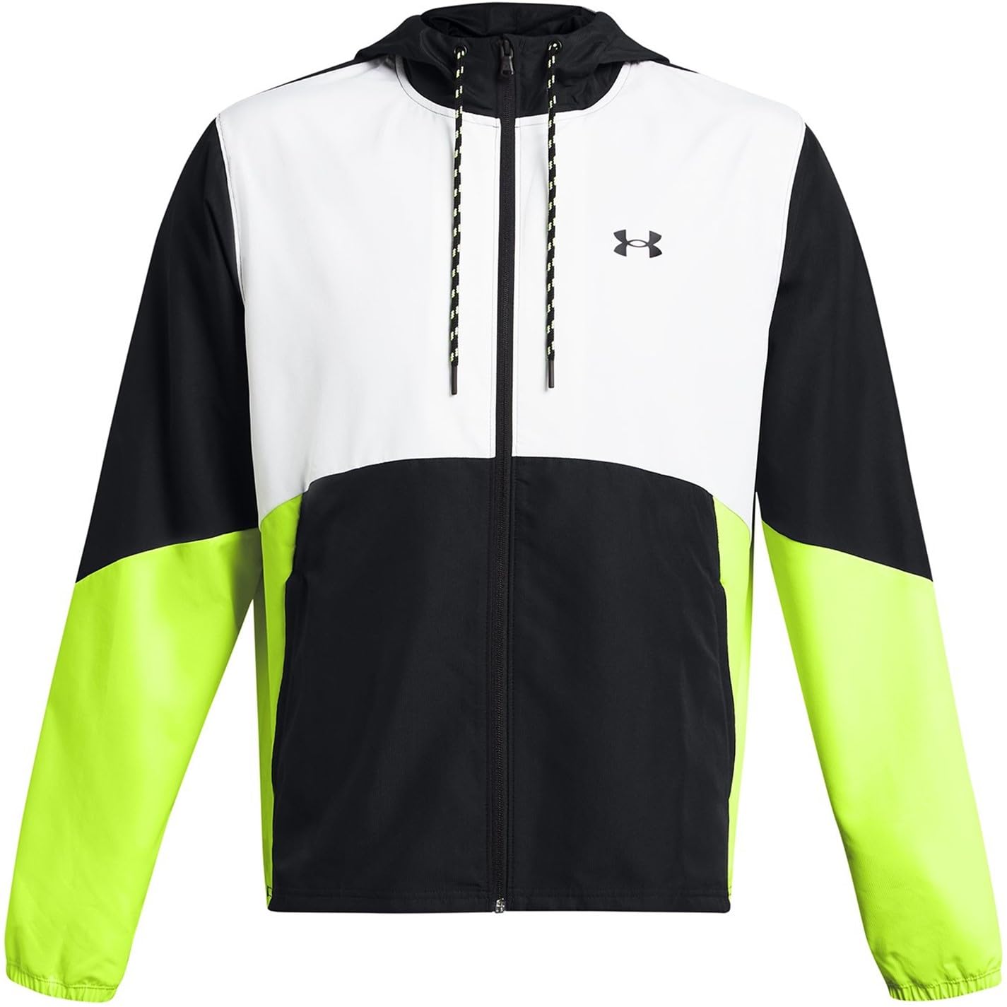 Under Armour Men's Black Legacy Windbreaker Outerwear Top L