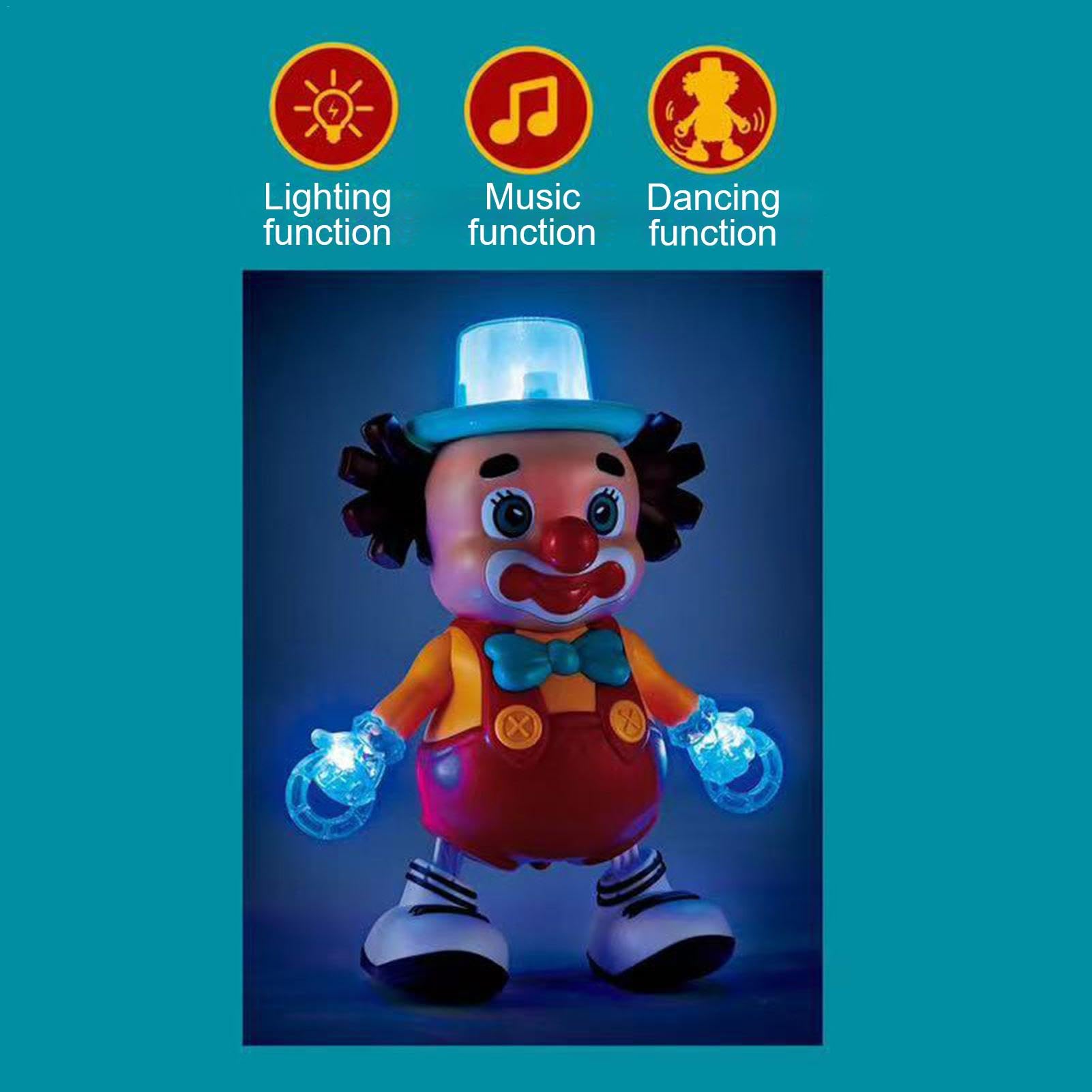 Amazon.co.jp: ダンシング ピエロ人形、ダンシング ピエロおもちゃ 