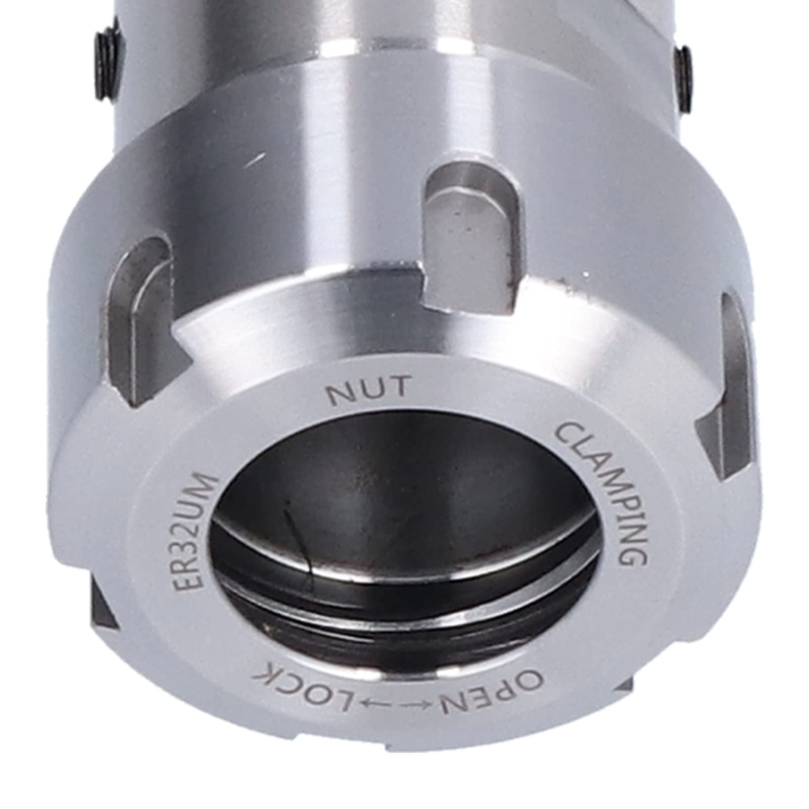 Fockety Portabrocas ER32 con Varilla de Extensión Flotante para Herramienta de Roscado de Torno CNC, Acero 20CrMrTi, M2-M30 con Flotador Delantero de 5 Mm y Trasero de 6 Mm para (GS-TER32-D32)