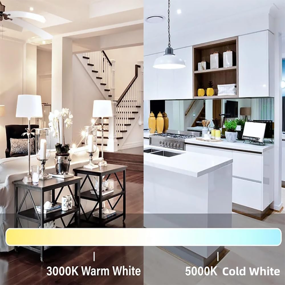 6 Pezzi R50 5W E14 220V LED Bagno Lampada Fungo Lampadina Cucina Camera Luce Lampada Dimmerabile,Cold white