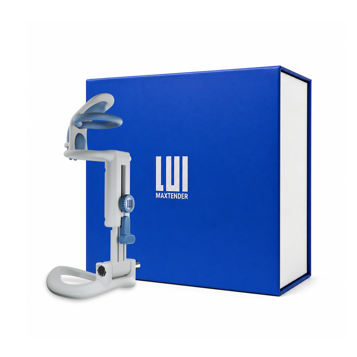 LUI MAXTENDER L Extensor de Pene Premium – Sistema alargador Adaptive Gear Tech, Material Médico para el crecimiento, Diseño Ergonómico, Confort Prolongado - Mejora Progresiva y Natural