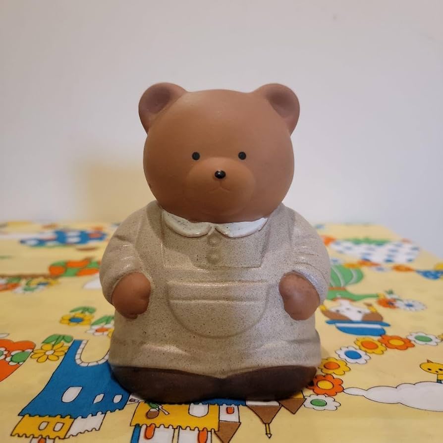 【内藤ルネ】 アムール アムール ラパン 貯金箱 内藤ルネ 陶器の貯金箱【パンダ/大】（05032080） | 東京レトロ