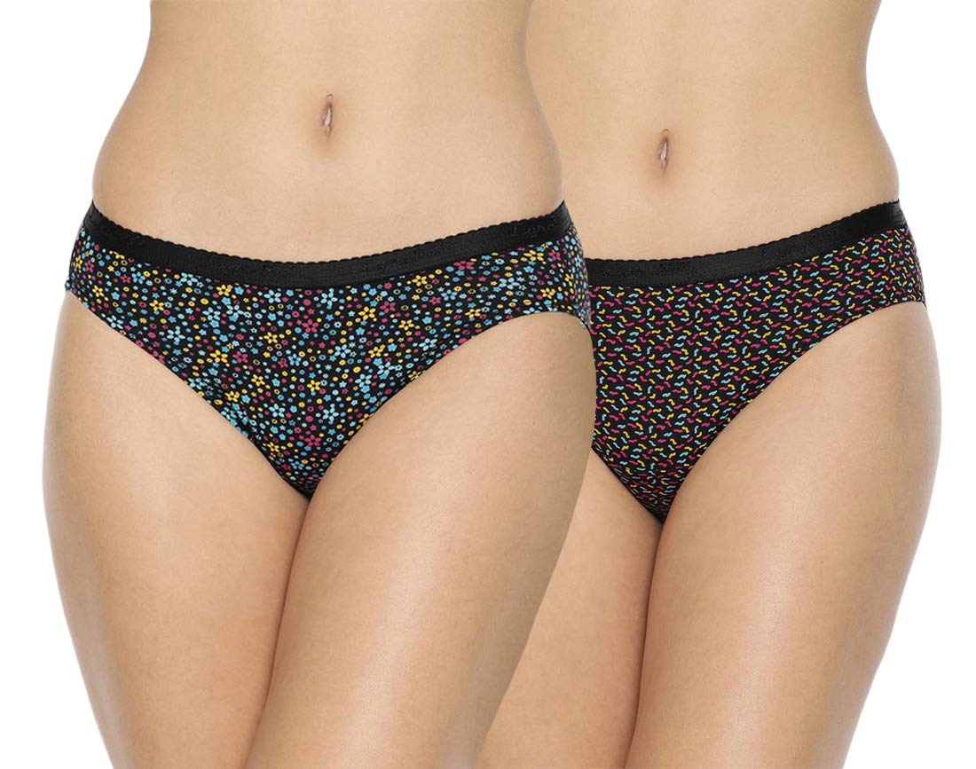 Women's Cotton Pack of 2 Modern Floral Panty-image-37
