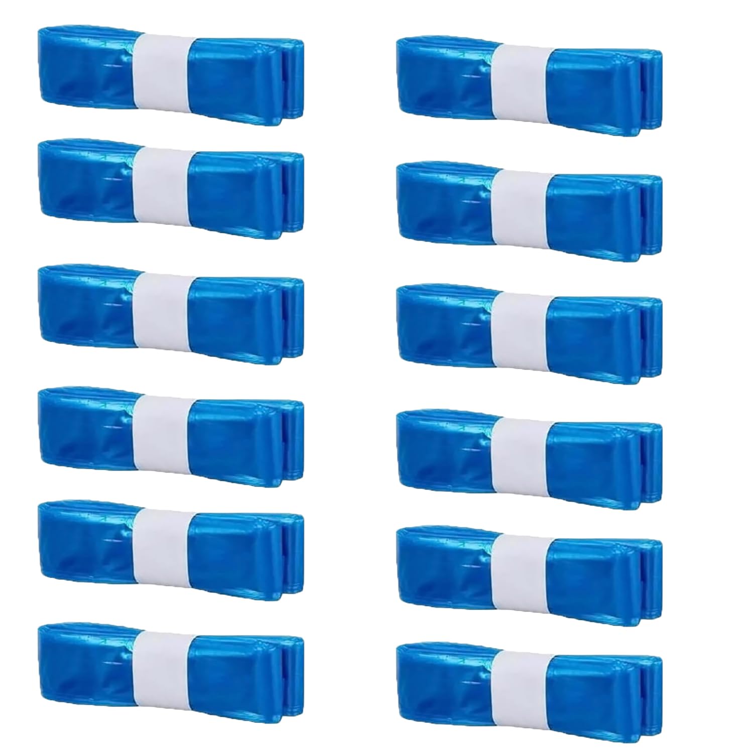 12 Pack Nappy Bin Refills Bags, Nappy Bin Liners Replacement Strong Seal & Tear Resistance, Scented Refills Diaper Sacks Holds 3240 Diapers, Compatible with Most Nappy Disposal Systems