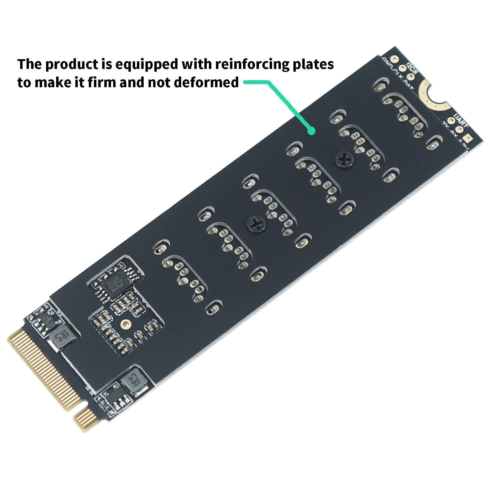 Amazon.co.jp: Trotwei Blue M.2 NVME M キーからSATA 6ポート