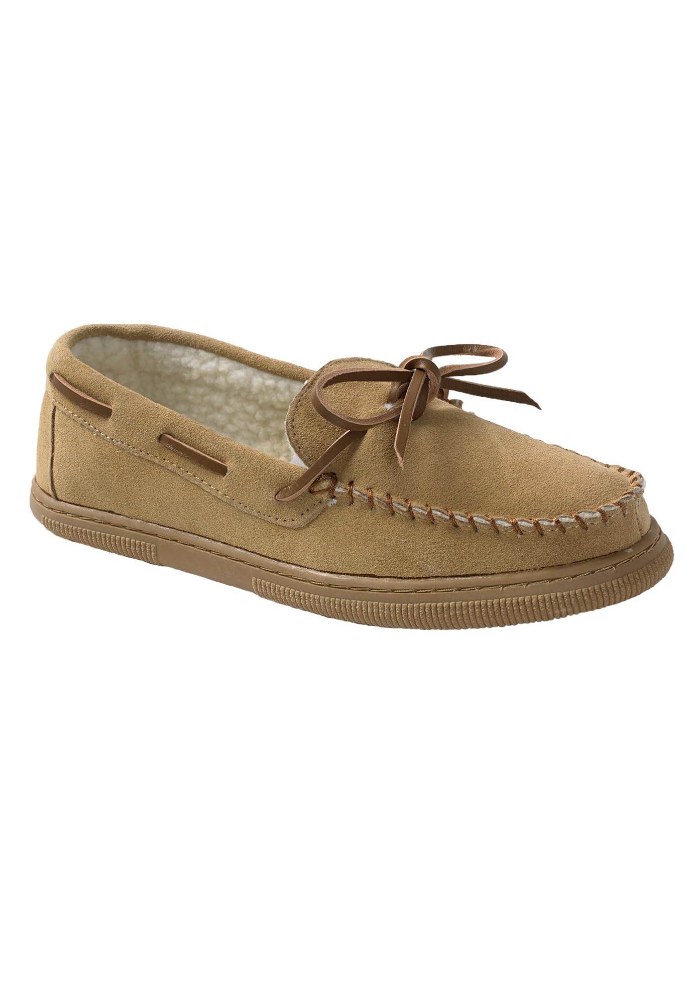 KingSize Men's Wide Width Suede Tracker Slippers