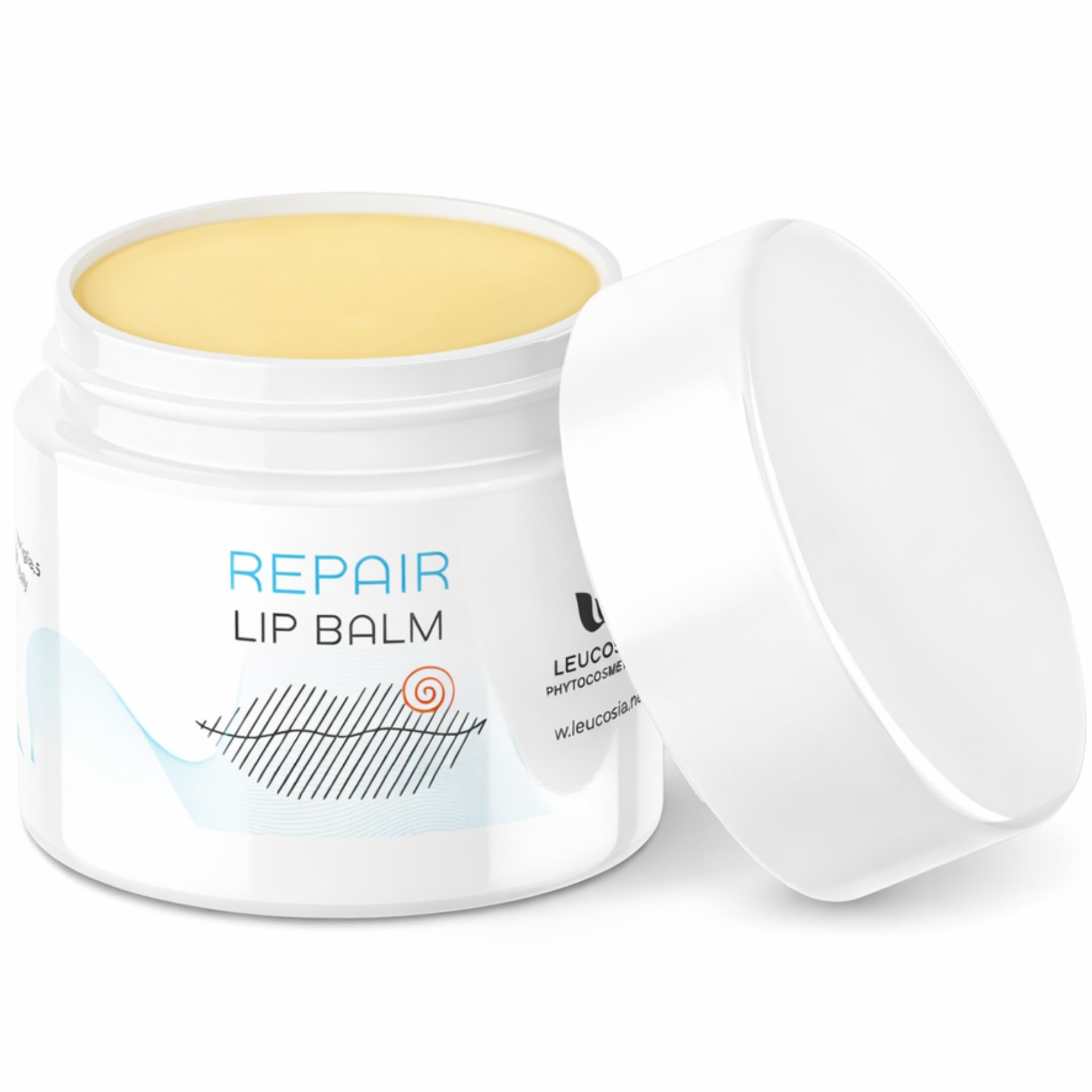 Repair Lip Balm 15ml per Herpes Labiale, Maschera Labbra Notte e Giorno, Balsamo Riparatore con Oli Naturali, Lip Mask per Labbra Screpolate, Secche