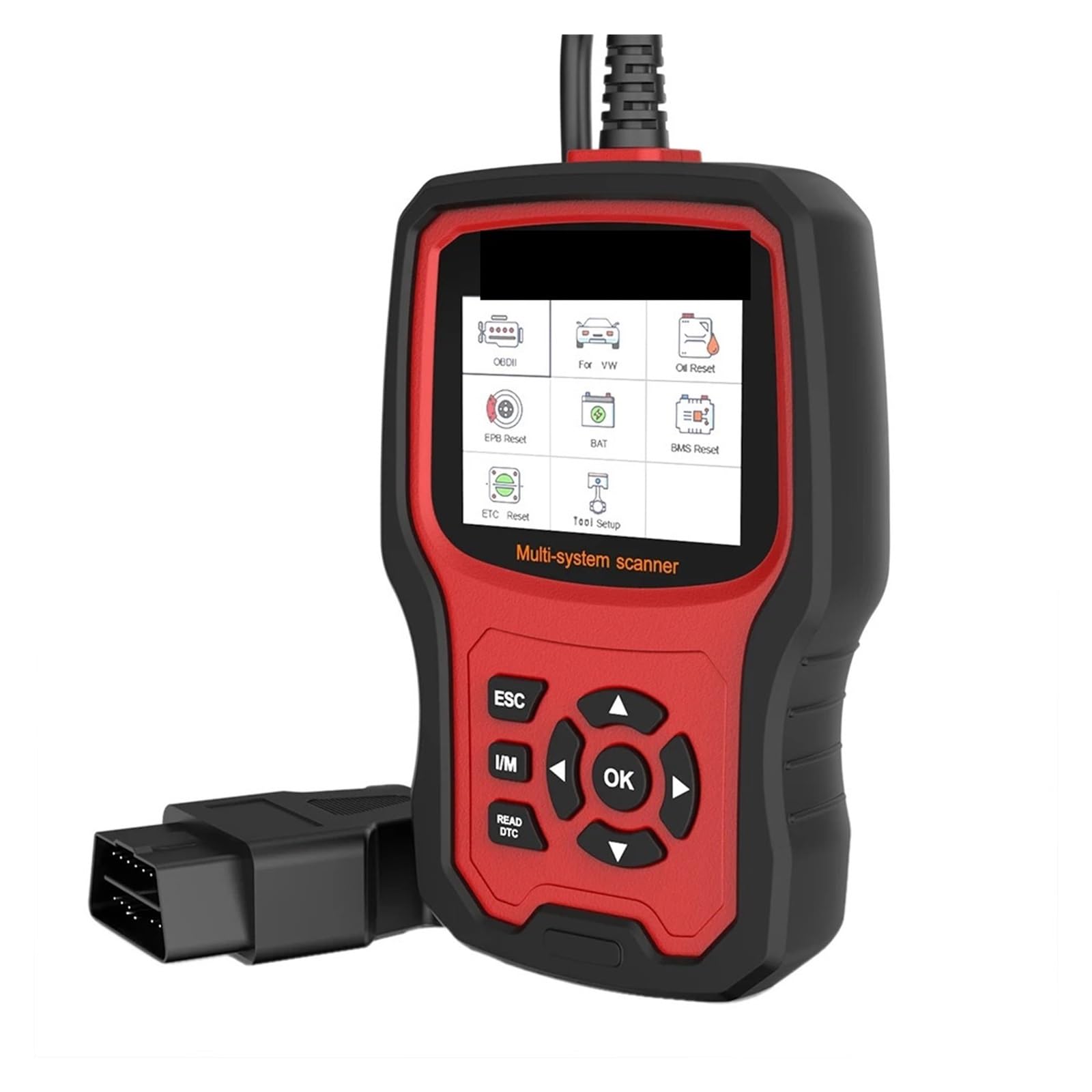 Narzędzia diagnostyczne VD700 Skaner OBD2 Pełny system Czytnik kodów ABS EPB TPMS DPF,Przyjazny dla użytkownika