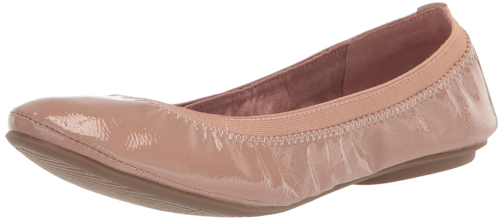 Bandolino Women's Edition Ballet Flat, Buff 110, 8 UK