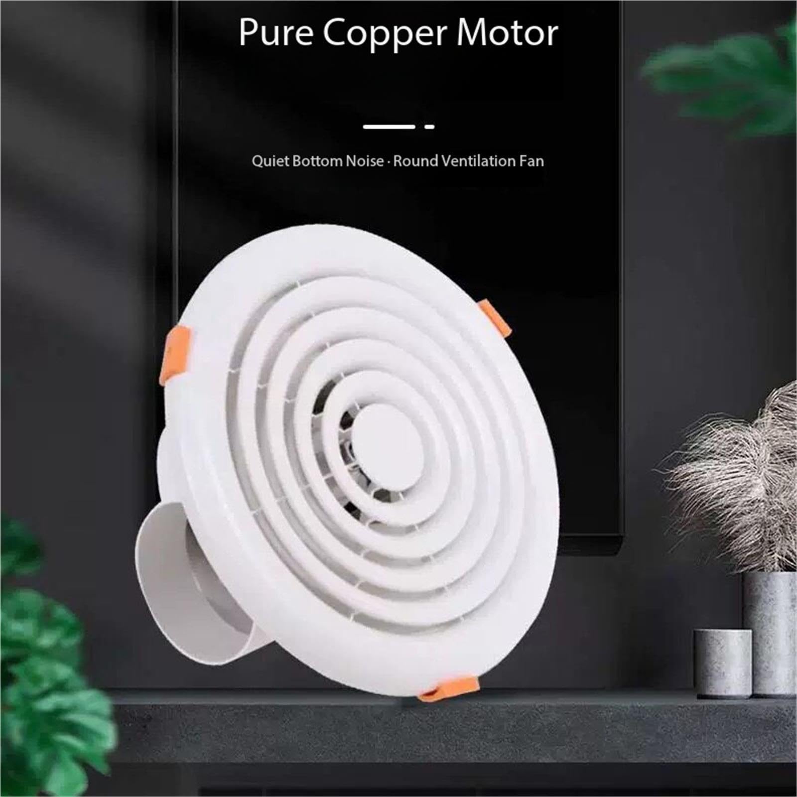 Ventilador de escape Soplador de cambio aire techo integrado bajo ruido