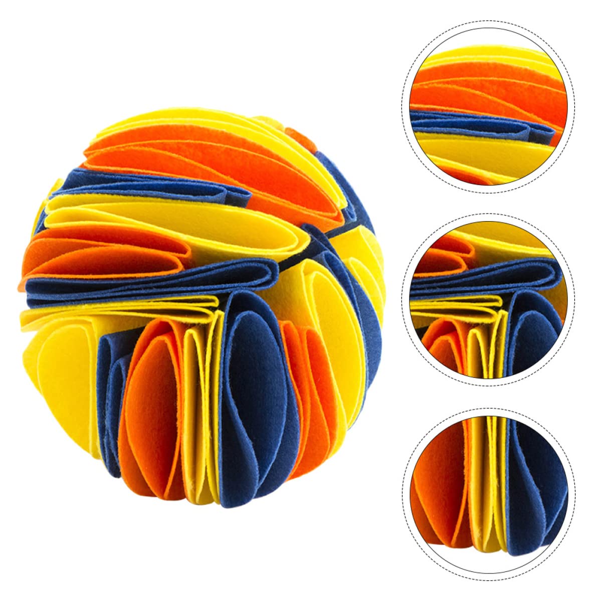 Mipcase 3 Stücke Hund Puzzle Spielzeug Langsam Feeder Haustier Spielzeug Sicher Filz Material Snuffle Für Hunde Für Den Einsatz