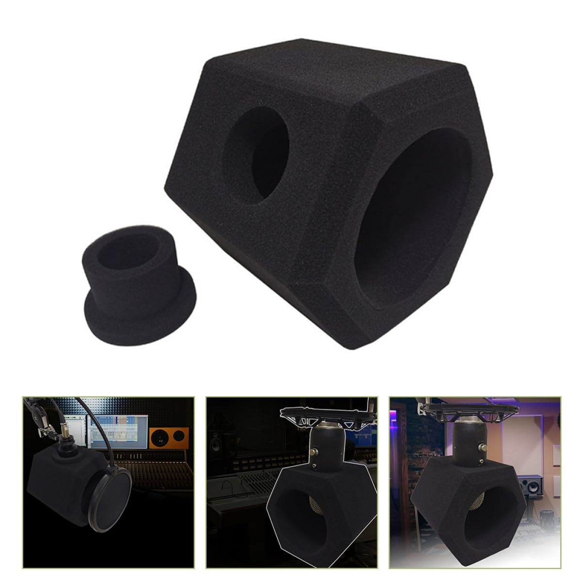 Mic Cover Windscreen Professioneller Mikrofon Schutz Für Aufnahmen Ktv Und Anti- Filter Für Mikrofone Verbessertes Geräuschmanagement