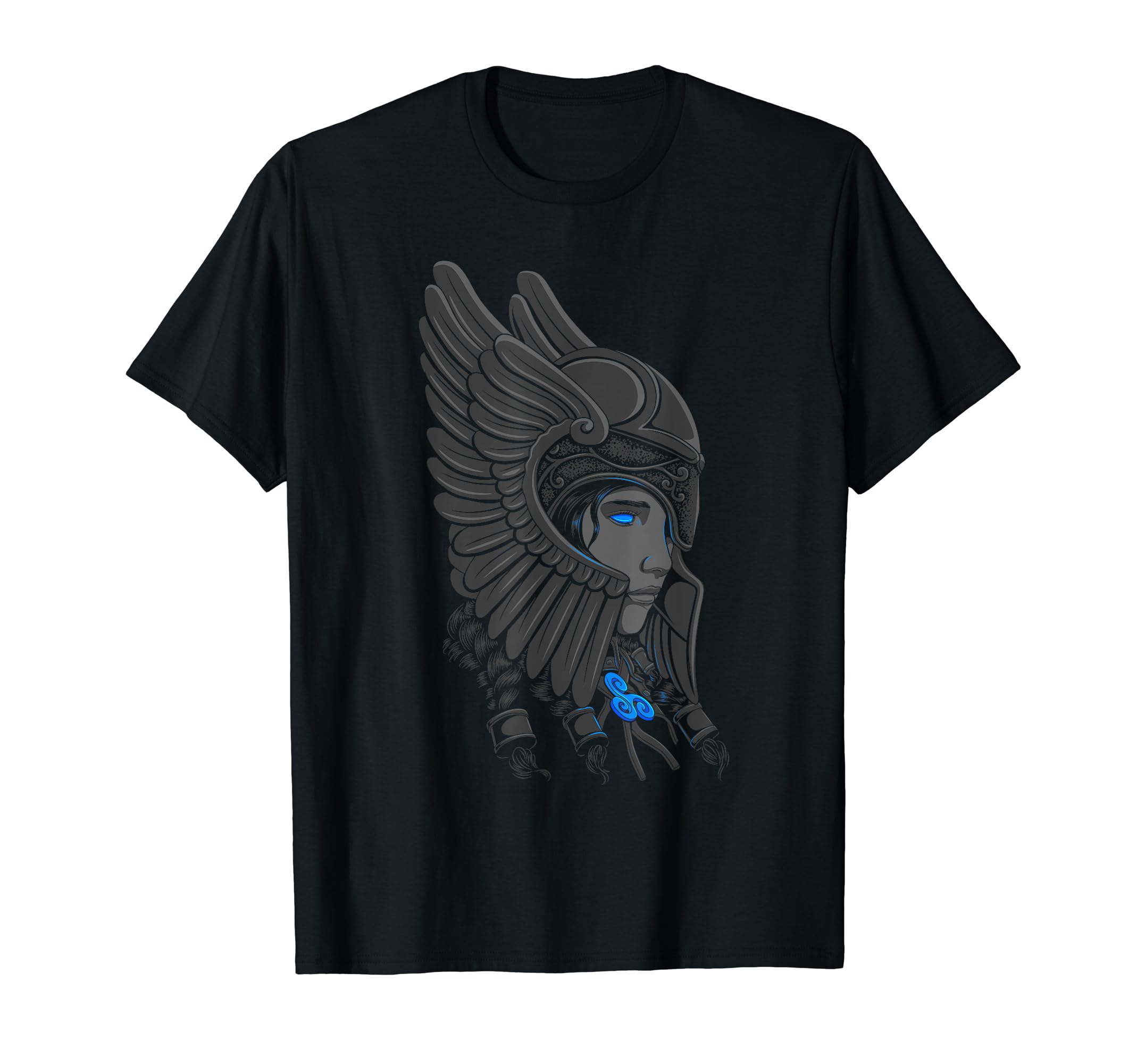Valkyrie Queen - Norse Mythology - Chooser Of The Slain T-Shirt, Black
