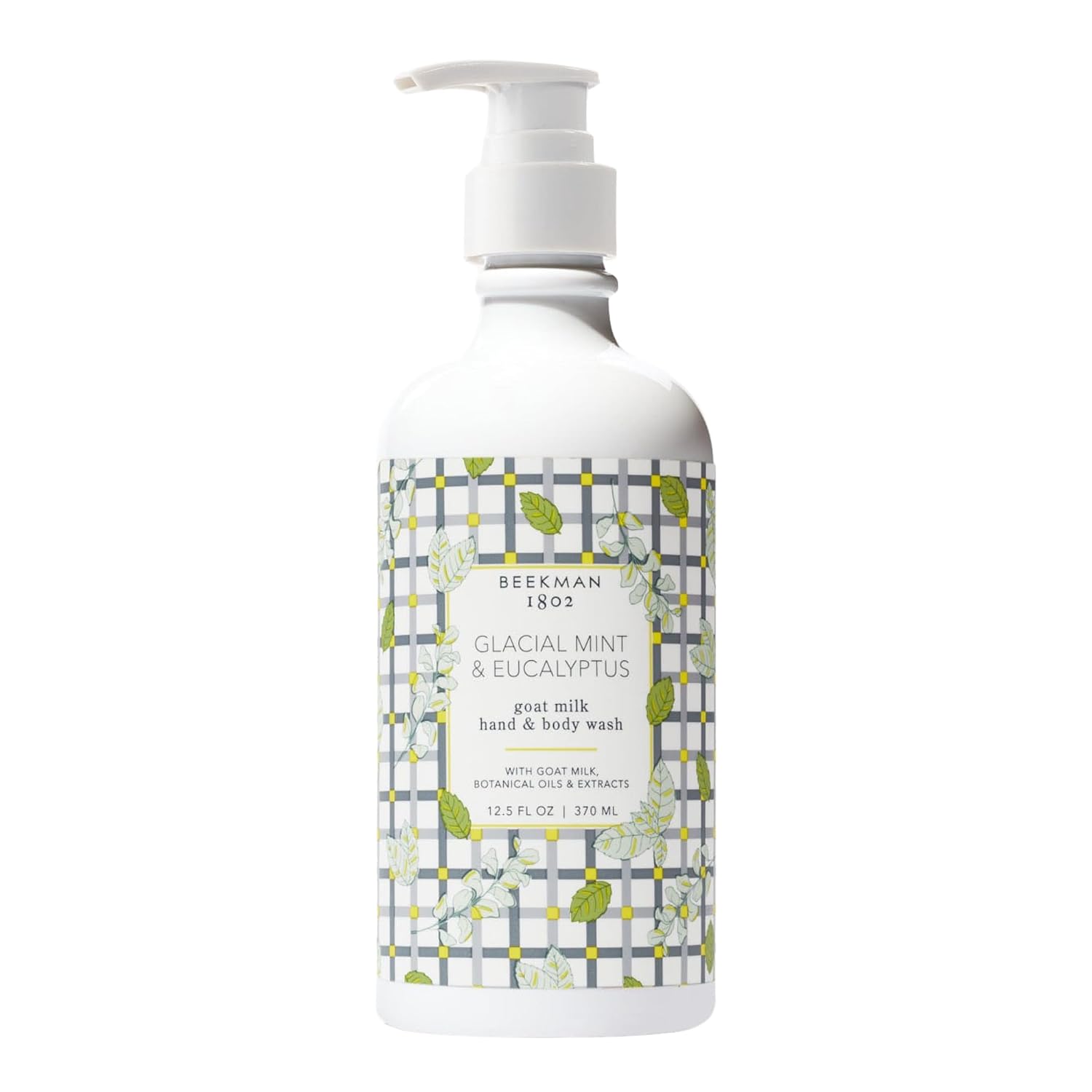 Beekman 1802 Glacial Mint & Eucalyptus Soap & Hand + Body Wash Gift Set – Spa-Inspired Hydrating Duo, Perfect Hostess Gift or Refreshing Everyday Gift (2 Count)