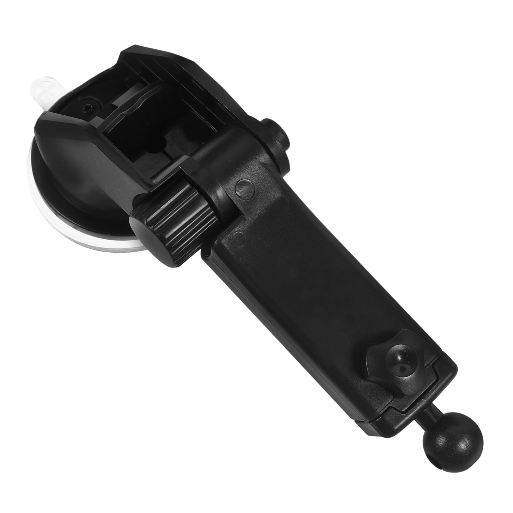 KALLORY Suction Cup Dash Cam Mount with Retractable Pole Rotatable Phone Holder for Secure Viewing Cars Compatible with Devices Essential Car Accessory