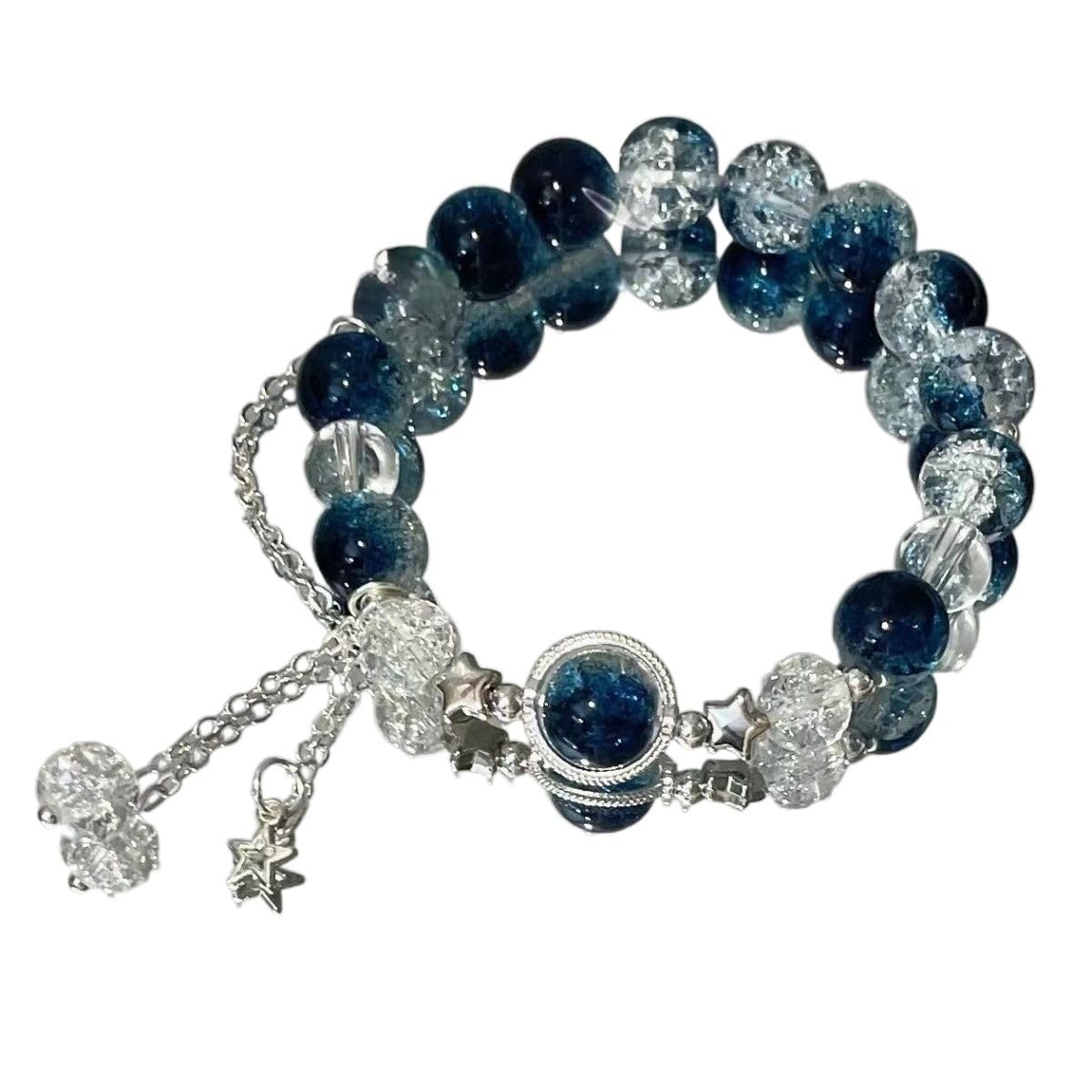 WZGWDC Set di Braccialetti e Orecchini Pendenti