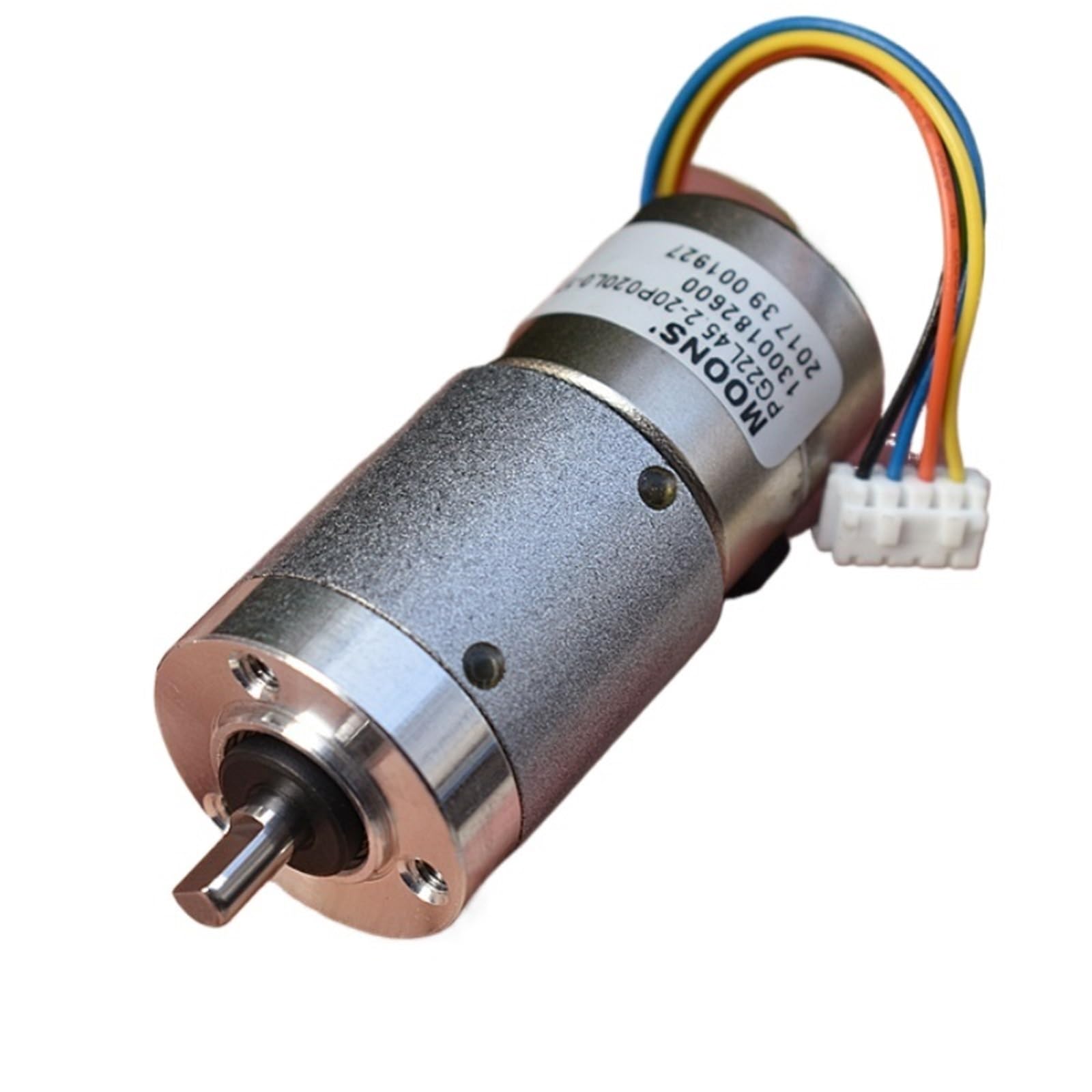 TQSKA 22mm Full Metal Planetary Gearbox Stepper Motor 2 Phase 4 Wire Precision Stepper Reducer Motor Reduction Ratio 1:45.2