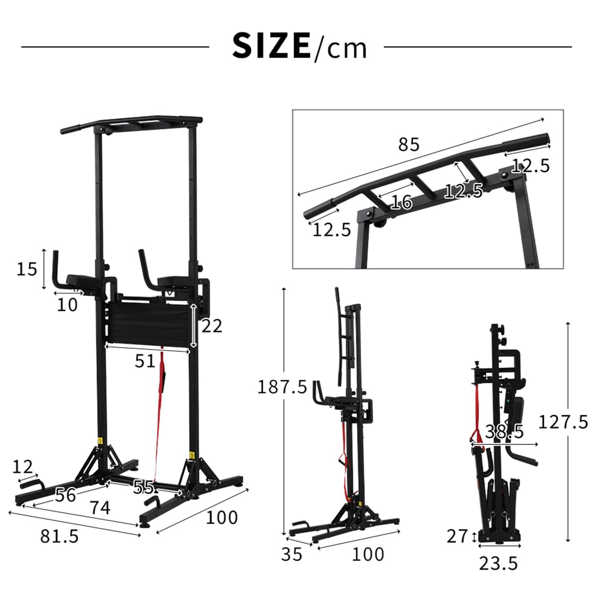 懸垂 懸垂マシン ぶら下がり健康器 懸垂バー コンパクト 筋トレ Amazon | Supaliss 懸垂 懸垂マシン ぶら下がり健康器 懸垂バー