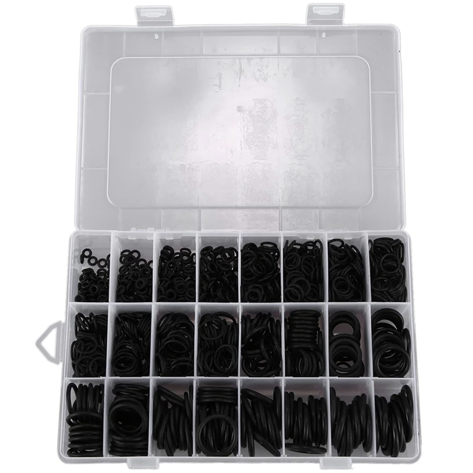 225 Pièces Joints Toriques En Caoutchouc, 18 Tailles Kit Joint Torique Assortiment O Ring Seals Pour Plomberie Automobile Reparation Generale Noir 87147185