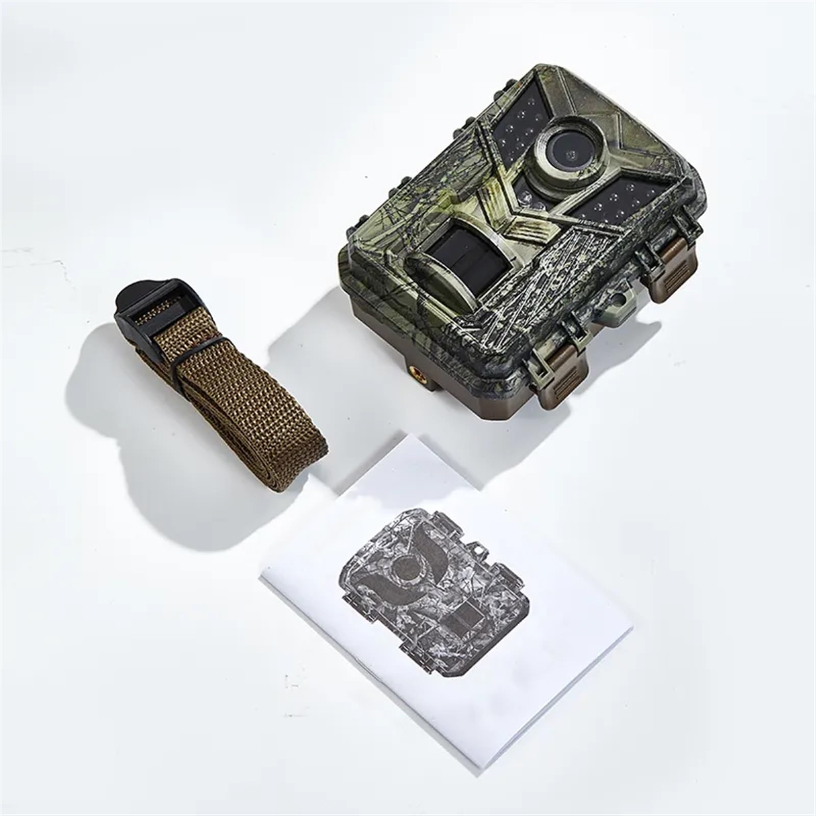 Mini kamera myśliwska 16MP 1080P dzika kamera do gier Trail noktowizor na podczerwień na zewnątrz aktywowany ruchem wyzwalacz harcerstwo fotopułapki
