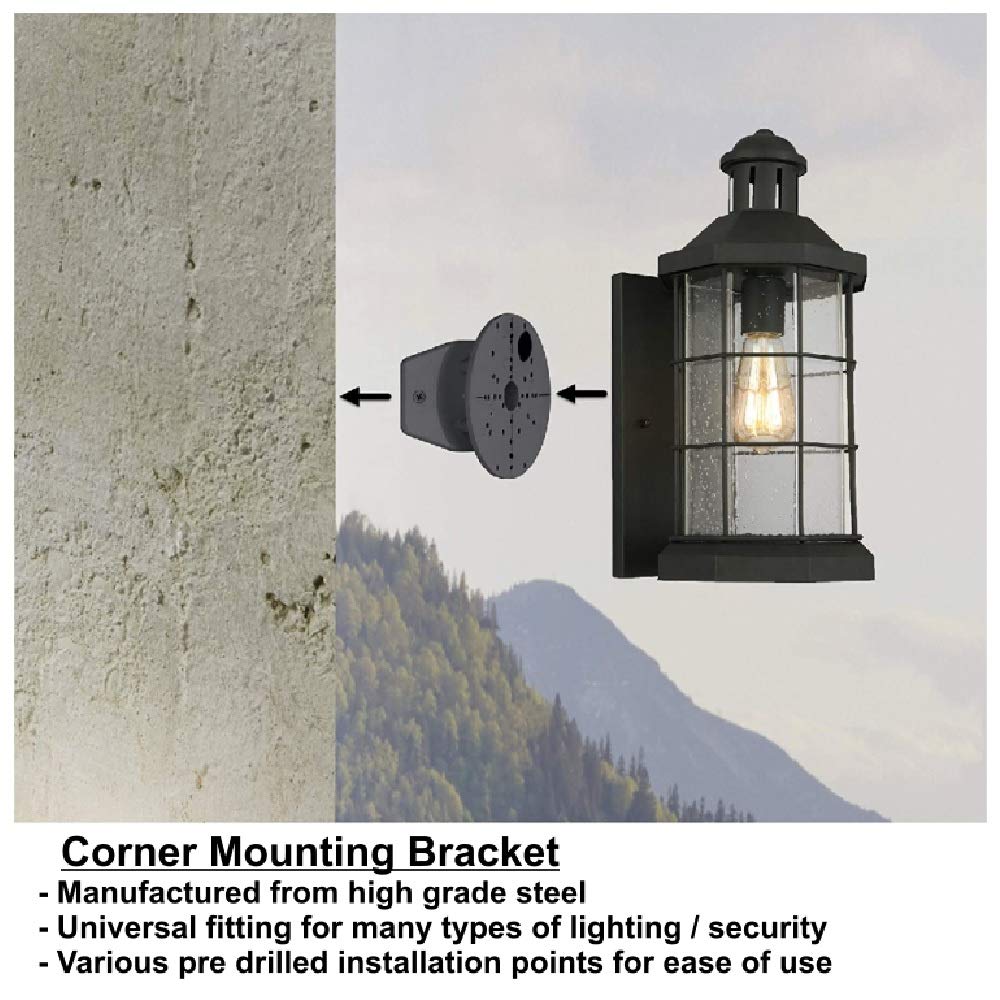 Ironsmith Lighting Products Brass Mounting Plate, Heavy Duty Surface Flush Mount For Low Voltage Outdoor Landscape Lighting, Easy To Install, ‎Solid Metal (1 Pack - AluminumcSurface Mount