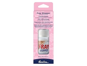 Hemline Fray Stoppa 50ml Fray Stopper Prevents Fabric Fraying on Hems & Seams, Fray Check Ideal for Sewing & Craft Projects