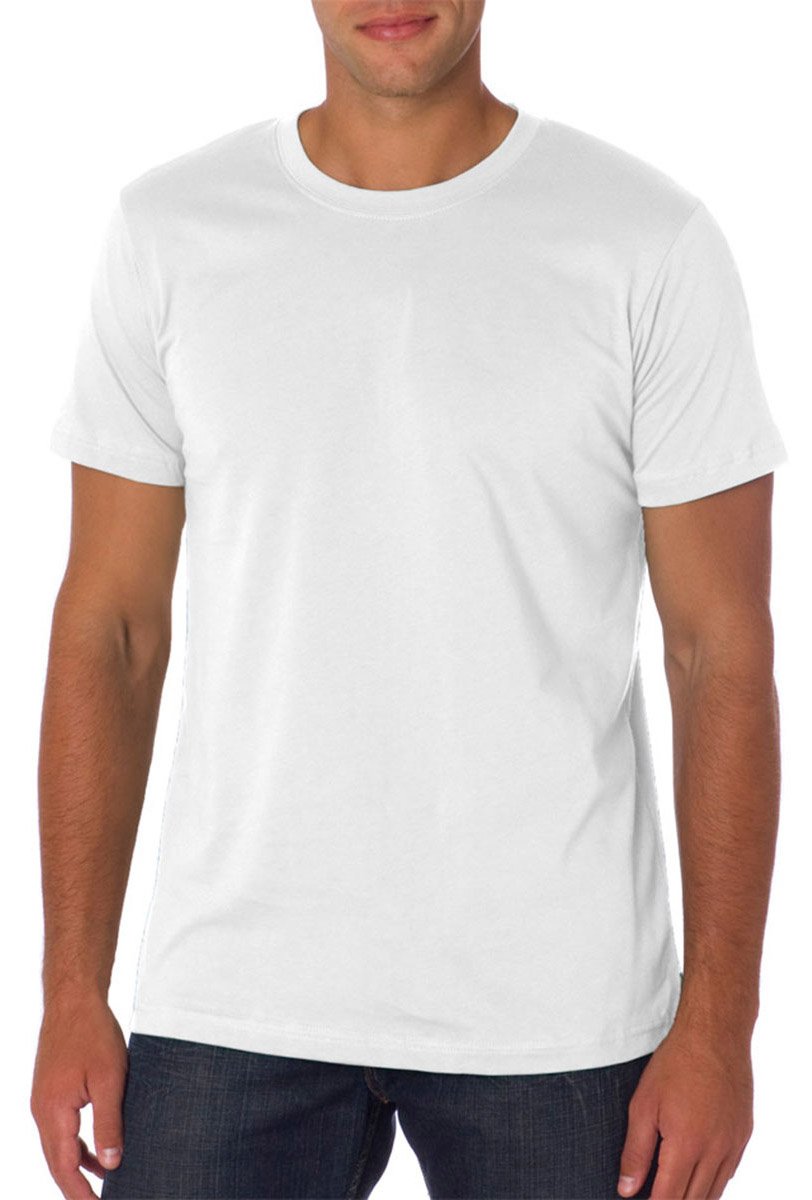 Bella + Canvas Unisex Jersey Short Sleeve Tee White Medium