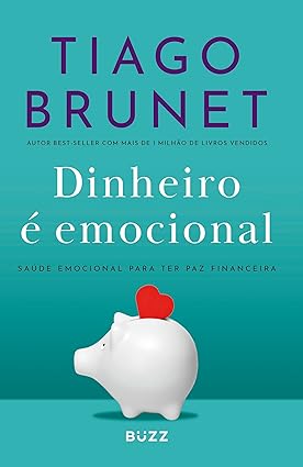 Capa do livro Dinheiro é Emocional, de Tiago Brunet