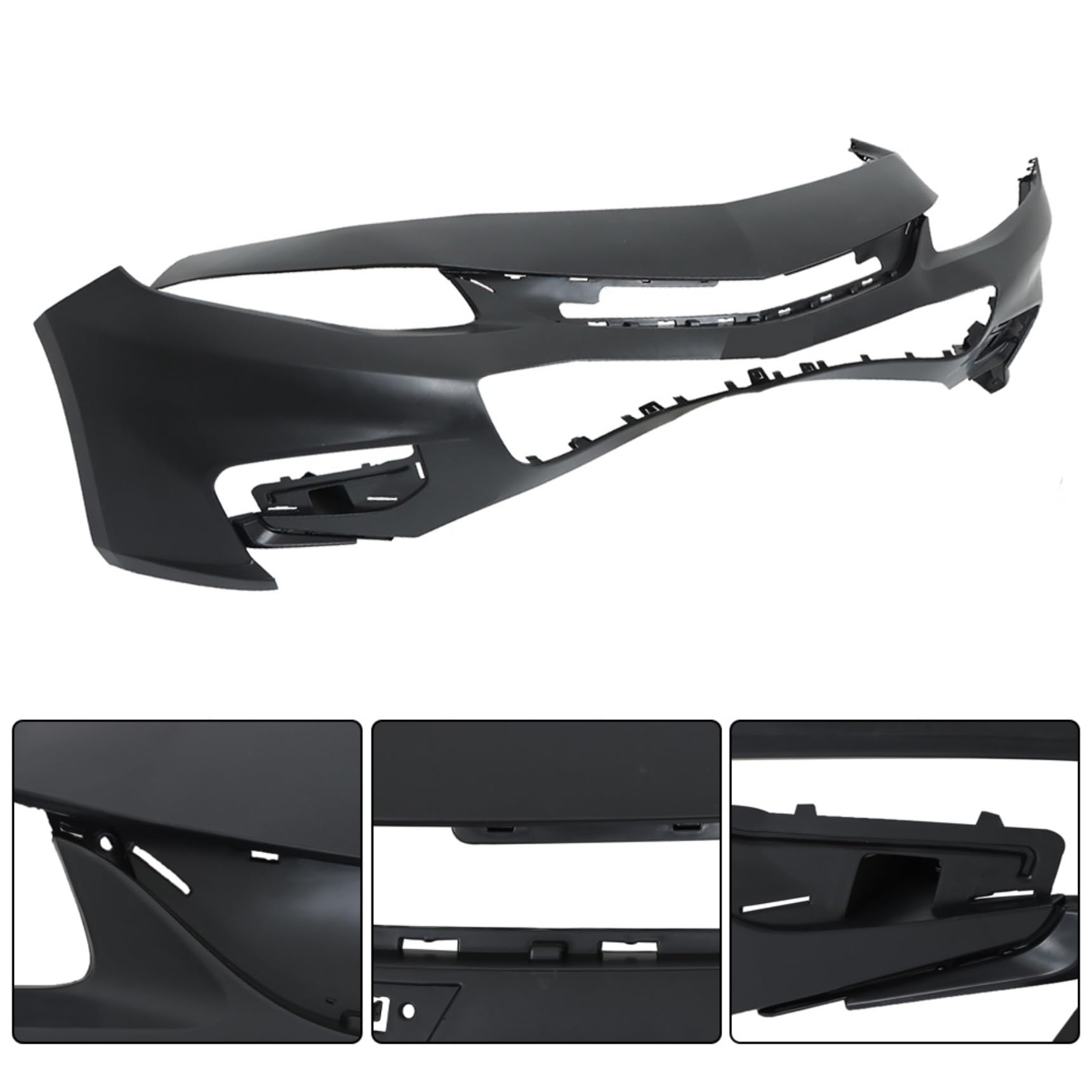 With Park & Parallel Rear Bumper Cover Replacement For Chevy Malibu