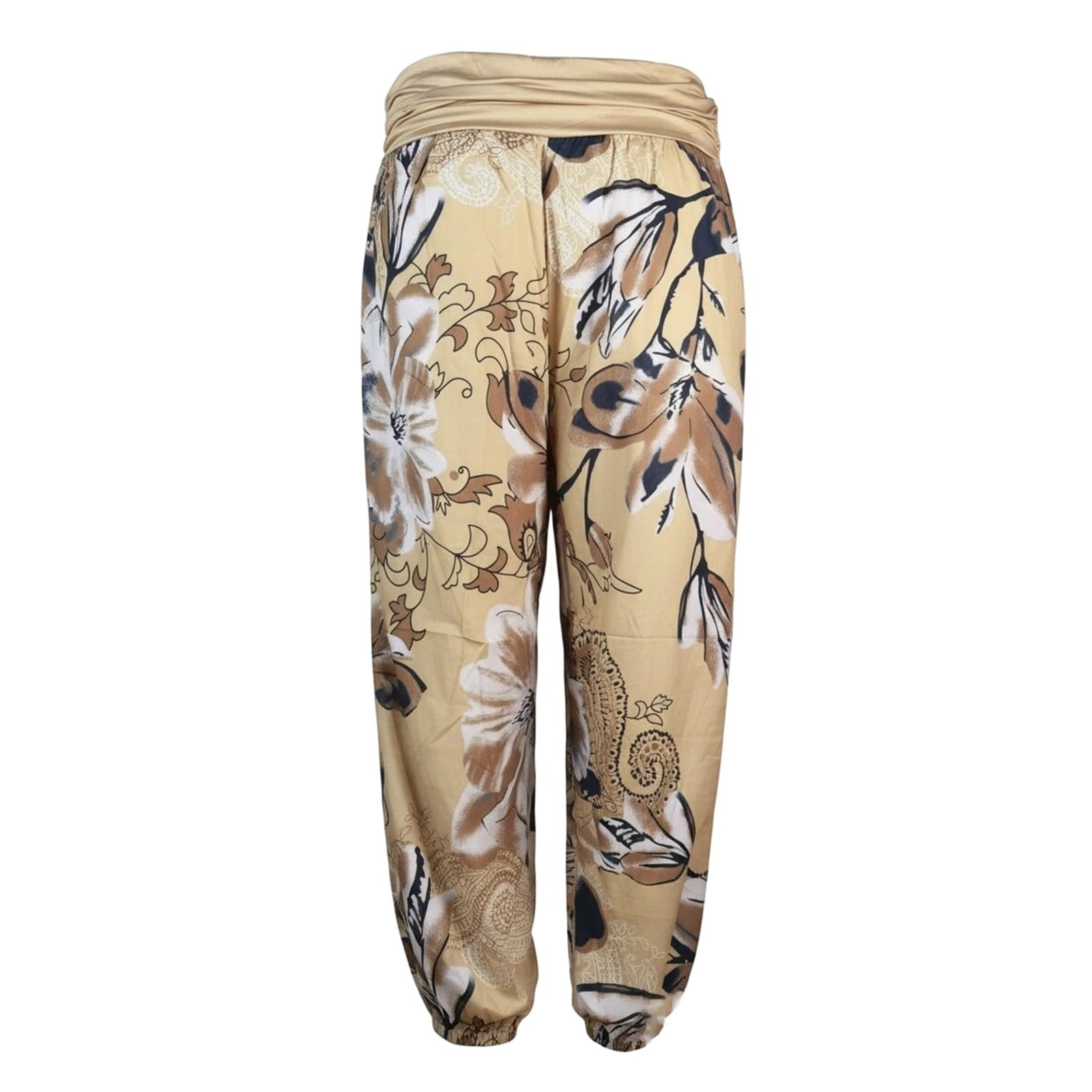 Pantalon, Imprimé Décontracté, Coupe Ample, Jambes Larges, Style Sarouel, Long, Idéal Au Quotidien, Idéal Pour Les Sports