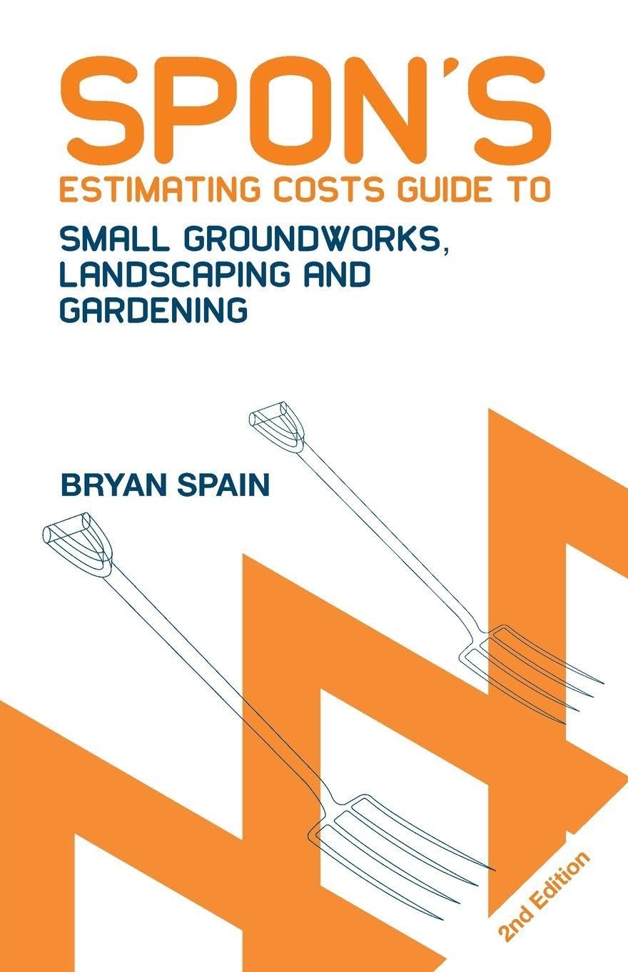 Spon's Estimating Costs Guide to Small Groundworks, Landscapi... - 9780415434423