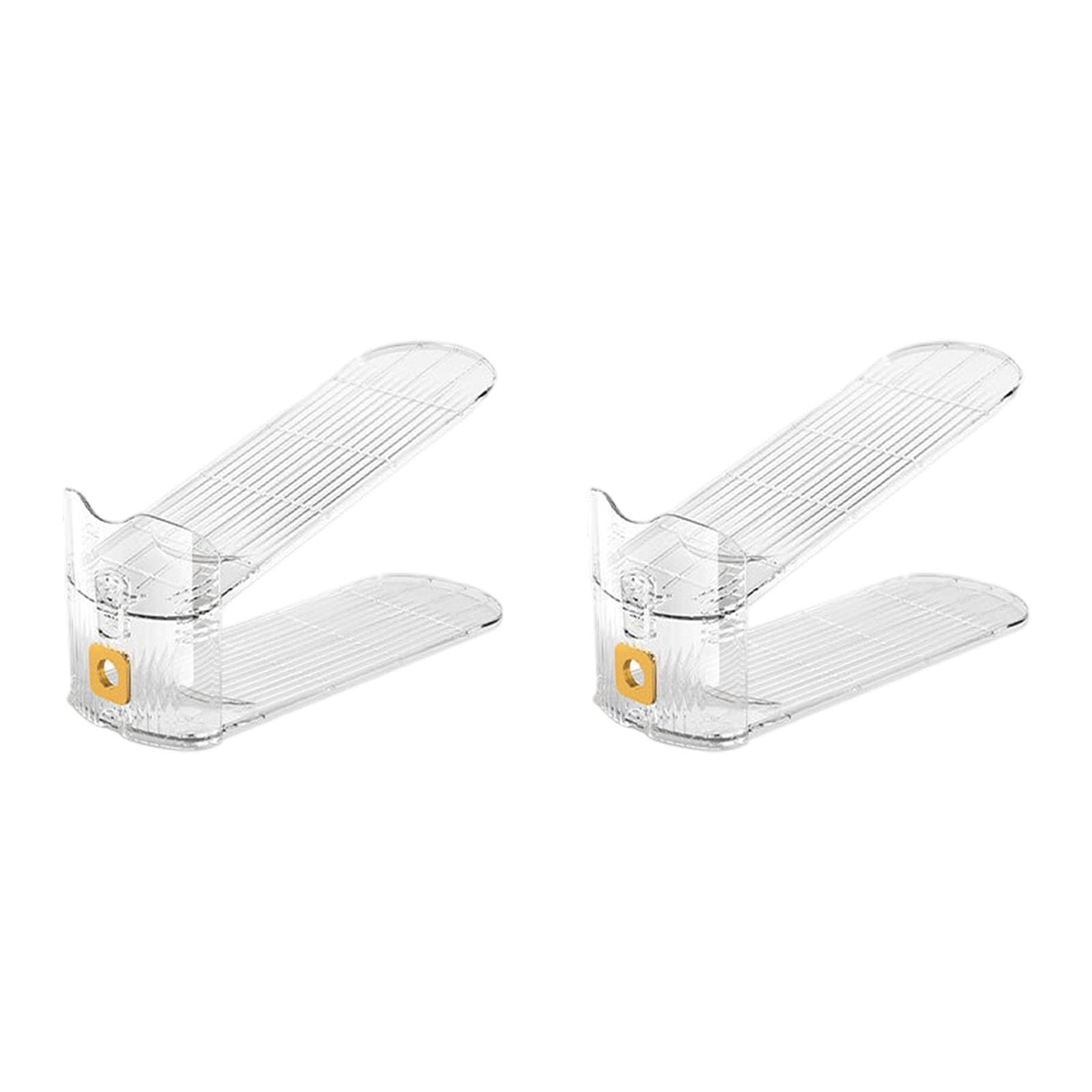 Buxuaaaa Clear Flexible Shoe Rack Layout‌ Modifiable 3.35 Height Panes Dense Footwear Arrangement Structure Shoe Storage Rack