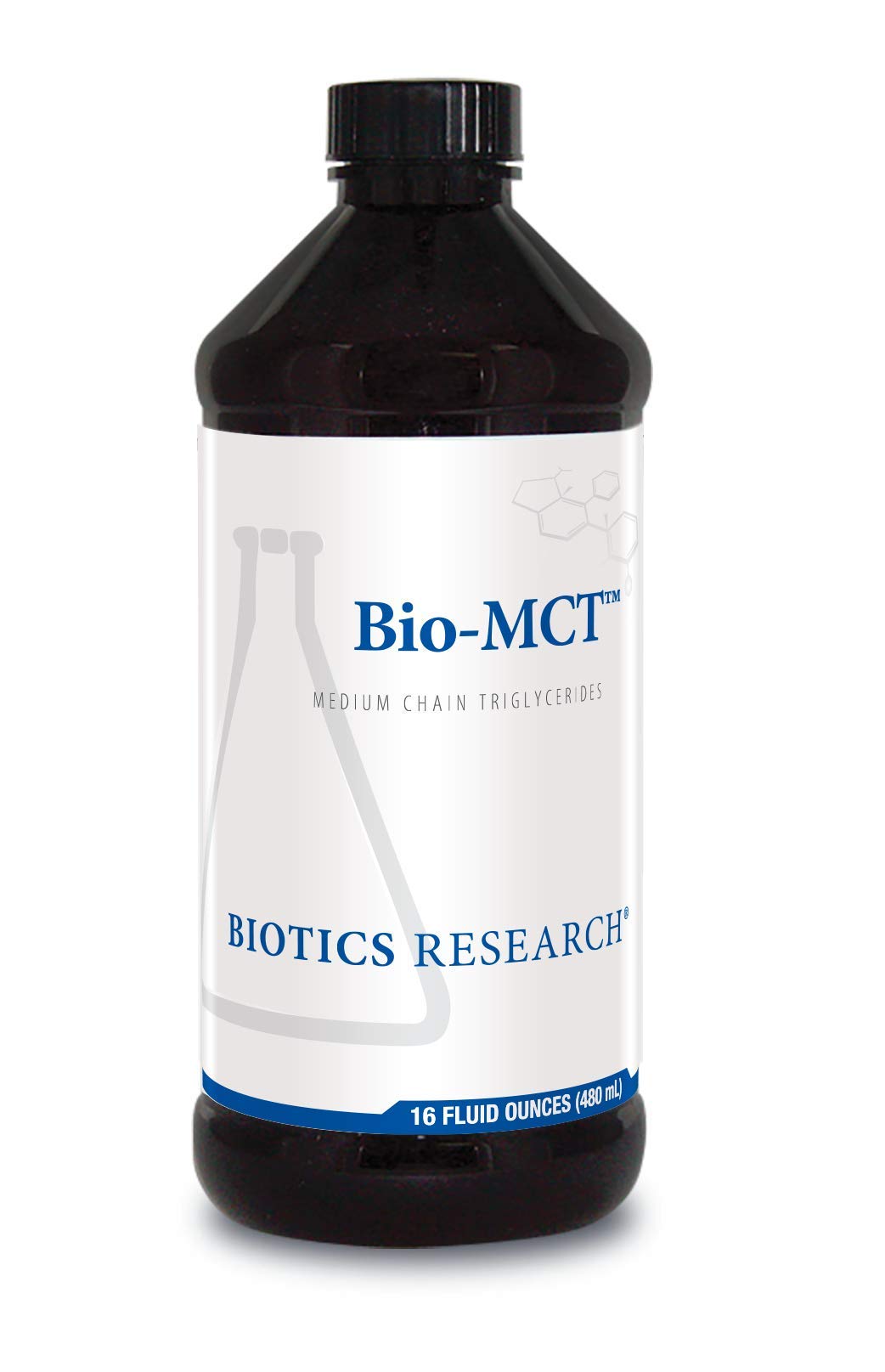 Biotics Research Bio MCT Brain Fuel, Brain Energy, Pure Energy, Medium Chain Triglycerides, MCT, Caprylic Triglyceride 16 Fluid Ounces