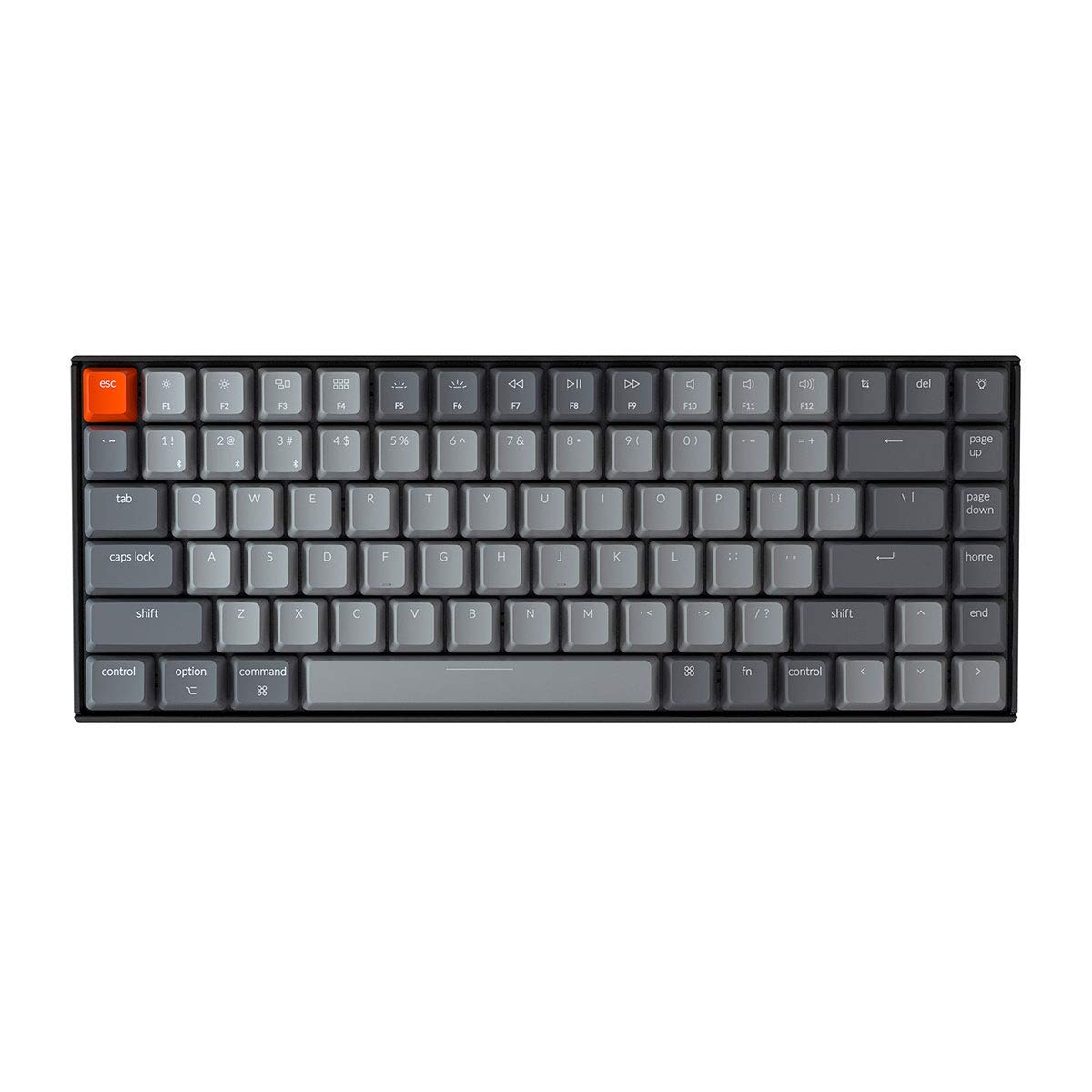 Keychron K2 RGB Wireless Mechanical Gaming Keyboard with Gateron Brown Switch/USB Wired/Anti Ghostin