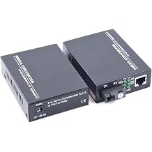 Gigabit Fiber Optical Media Converter, Single Mode UPC/APC SC Port