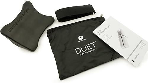 Miniatura 2 de Balanced Body Sistema de accesorios de rodillos duetos, conector de rodillos de pilates, incluye bolsa de almacenamiento y folleto de instrucciones