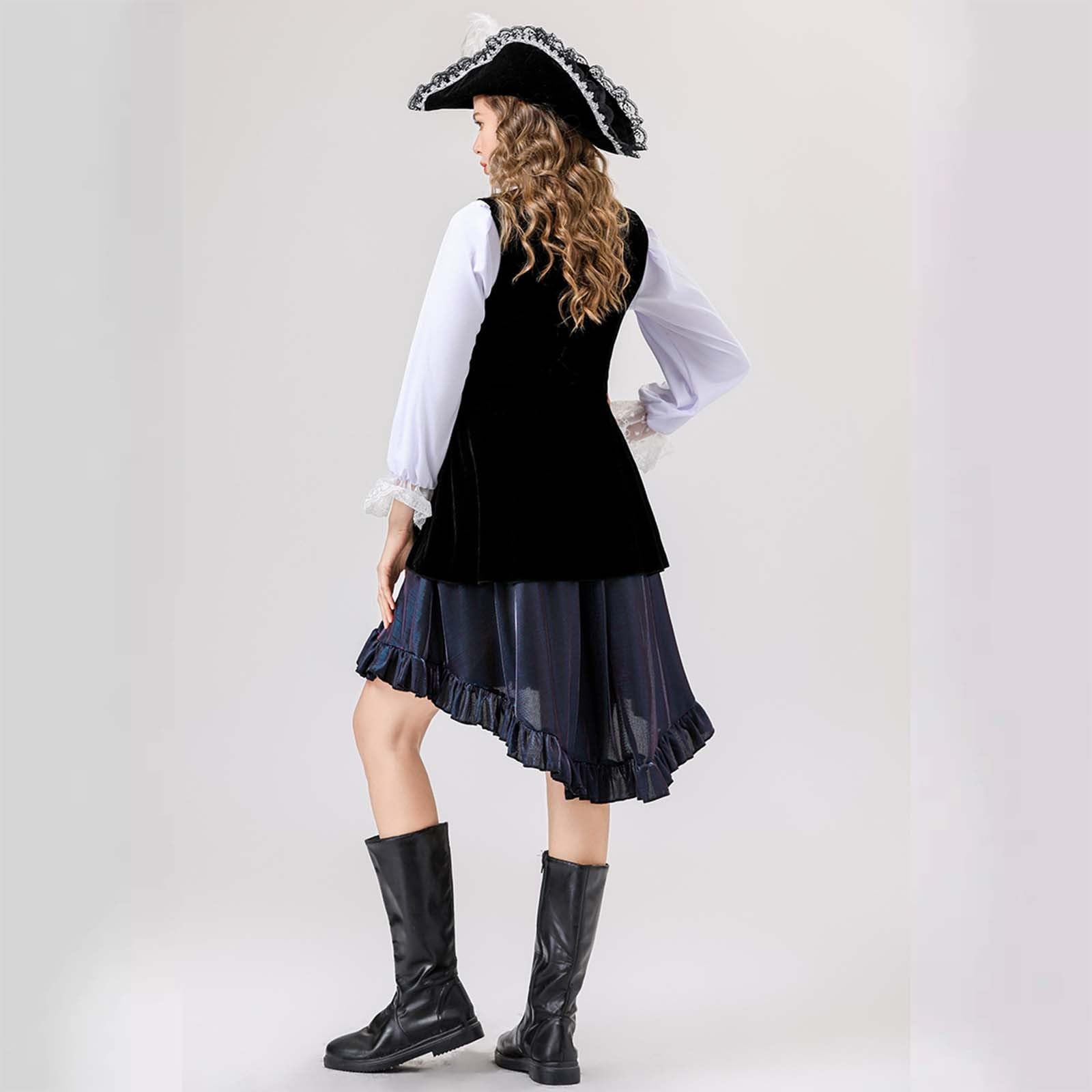Karnevalskostüm,Piratenkostüm,Piratin Kostüm,Fastnachtskostüme,Piratenkostüm,Piraten Outfit,Pirat Kostüm,Cowgirl,Pirat,Karneval,Fasching