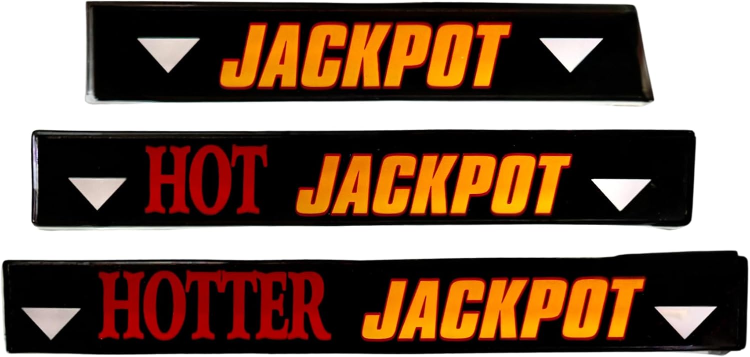 Jackpot Slot Retro Acrylic Set
