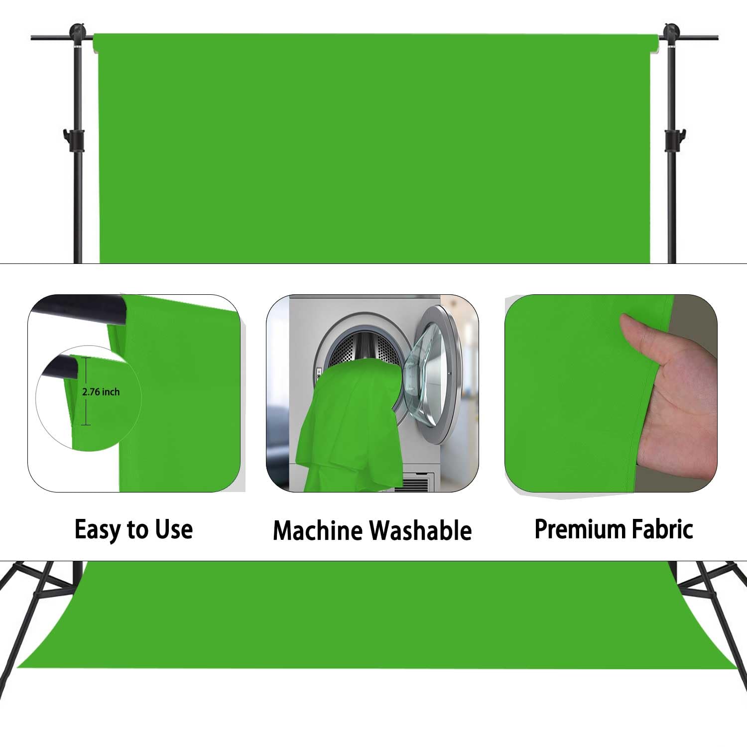 Sfondo per schermo verde, sfondo fotografico prodotto per servizi fotografici, sfondo fotografico per streaming video studio