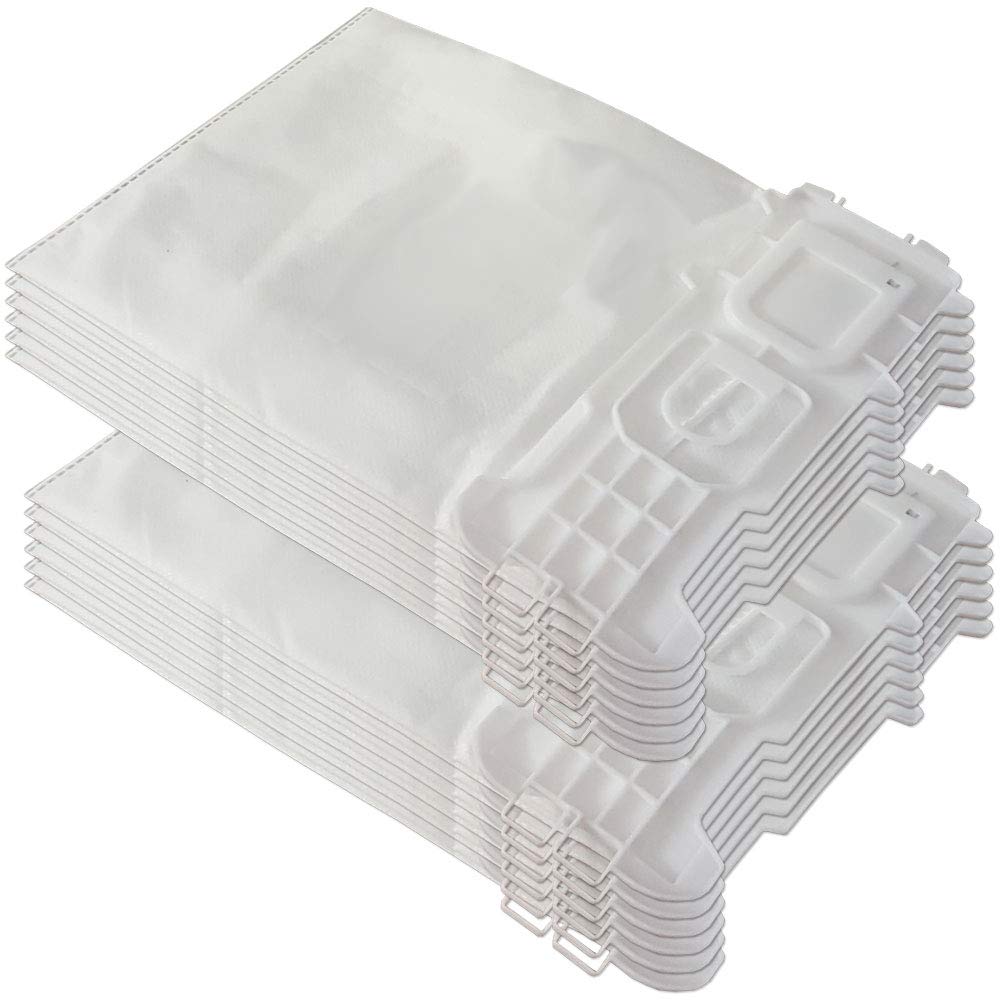 12 Bolsas De Microfibra Para Aspiradora Vorwerk Kobold 135, 136 - Filtración De 5 Capas, Cierre Antipolvo - Compatibles, No Originales