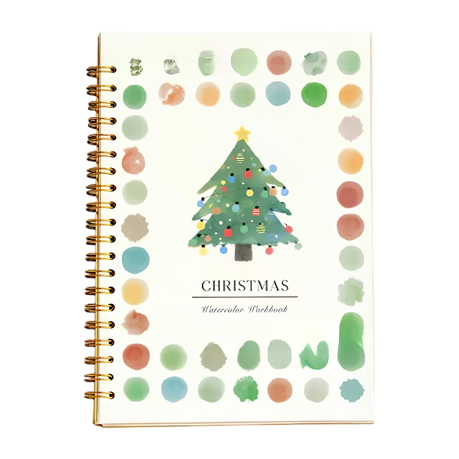 KOBONA Watercolor Workbook, Beginner Watercolor Painting Kit - Easy Nature Scenes Paint Set, Watercolour Workbook Art Crafting Painting Supplies for Thanksgiving Easter Christmas