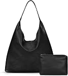 Tote Bag Hobo Handbags for Women Soft Vegan Leather Shoulder Bags Slouchy Tote Purses for Work Shopping