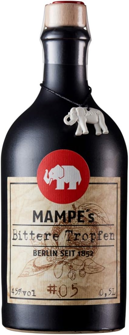 Mampe Bittere Tropfen | Kräftiger Magenbitter nach Rezept von 1831 | 1 ...